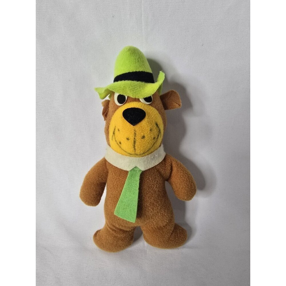 Vintage Mighty Star Yogi Bear Hanna-Barbera 1980 Plush 8”Stuffed Toy